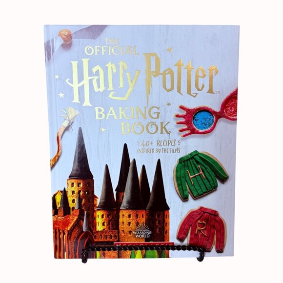 Harry Potter Baking Book Hardcover Magical Recipes Savory Sweet Cookbook Gift - Picture 1 of 11